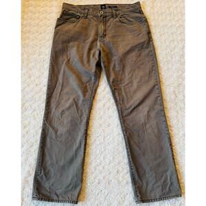 GAP Mens Loden Taupe 100% Cotton Straight Fit Classic Jeans Pants Size 33" Waist